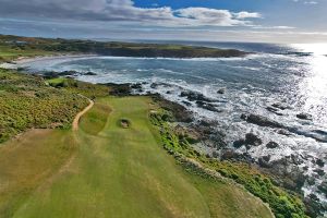 Cape Wickham 16th Green Aerial 2026